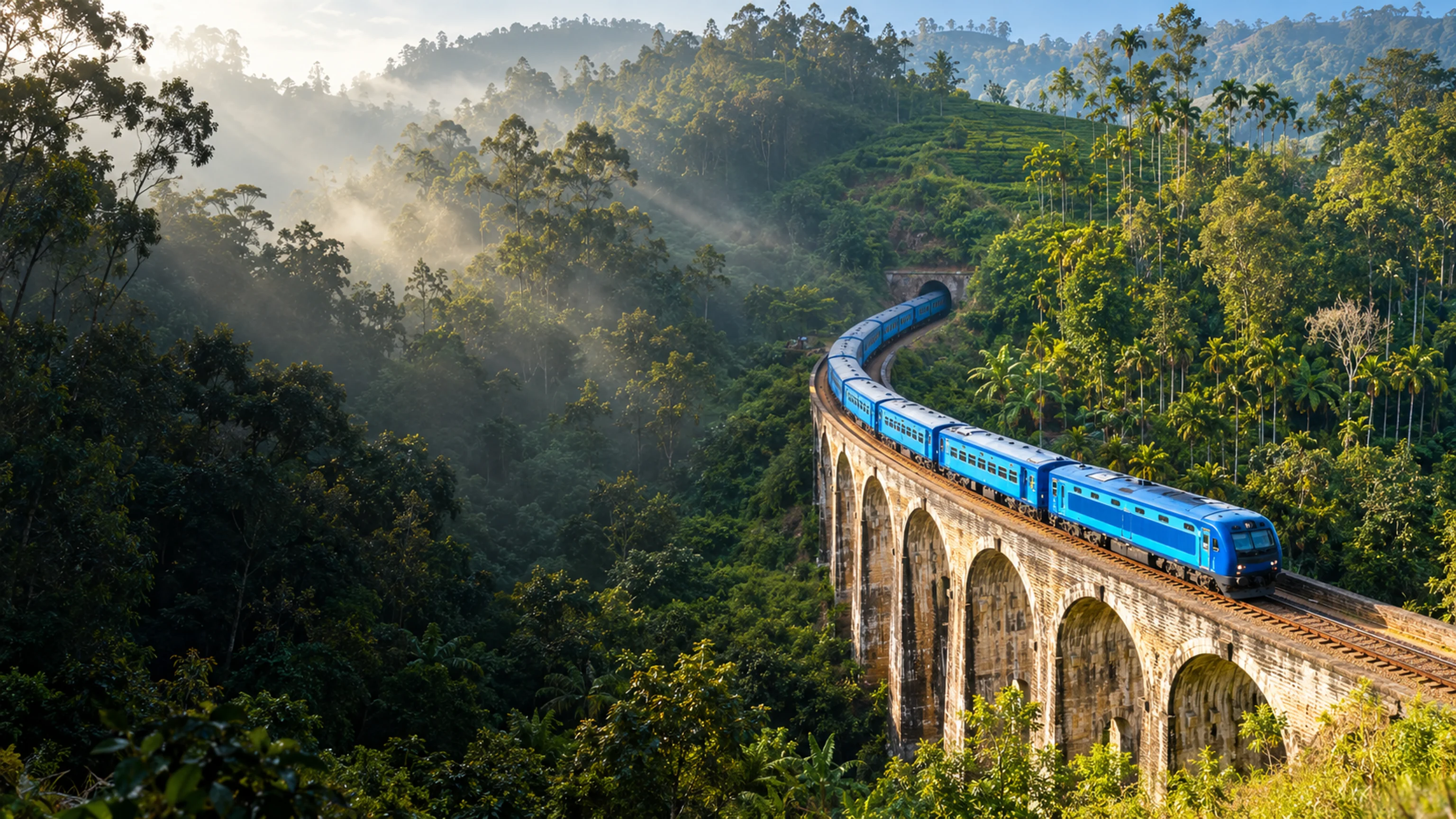 The slow train through tea country