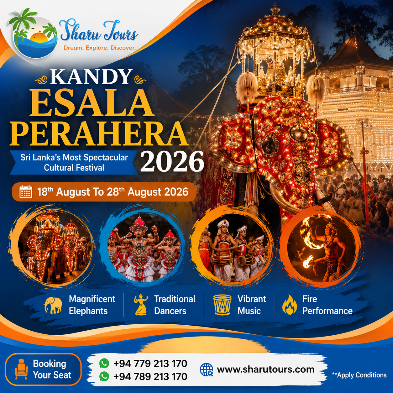 Kandy Esala Perahera Festival
