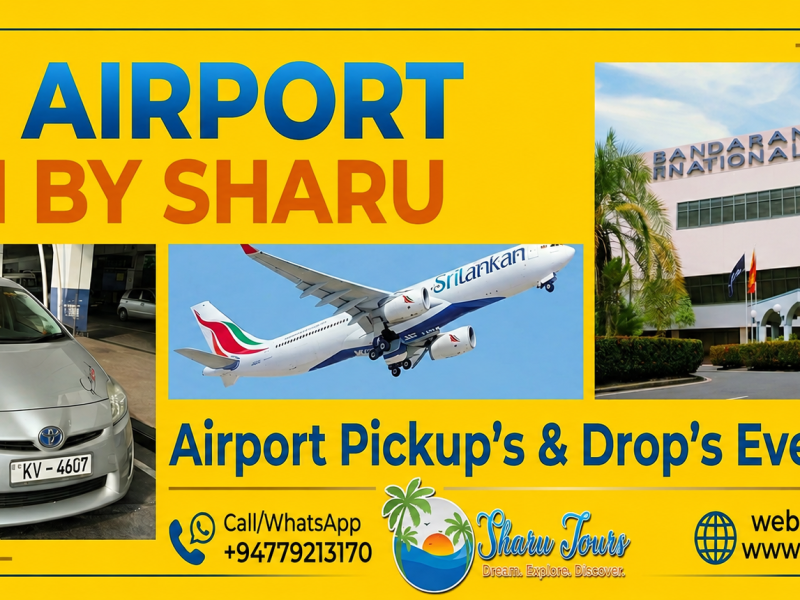 BIA (Sri Lanka) Airport Transfer By Sharu Tours